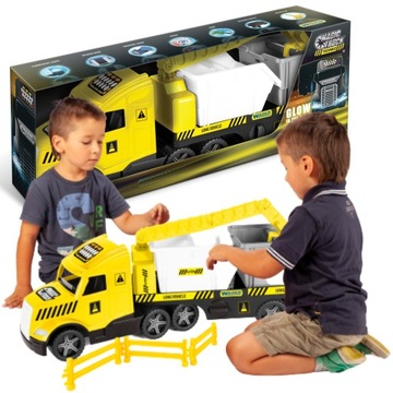 WADER 36470 MAGIC TRUCK LAWETA Z KONTENERAMI