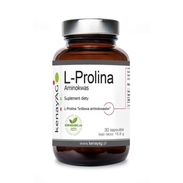 L-Prolina Aminokwas (60 kapsułek) kenayAG