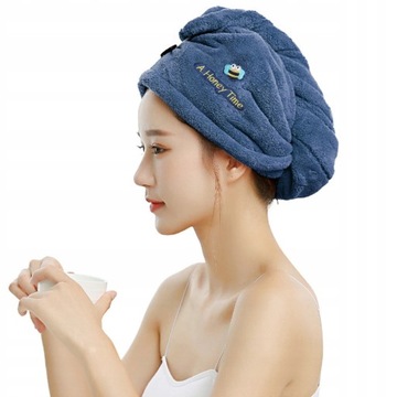 Włosy Plopping Ręcznik Kręcone Suszenie Turban