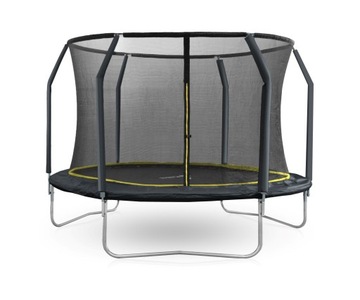 Trampolina z siatką ogrodowa 374 cm skocznia