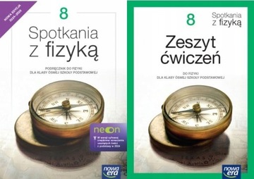 ZESTAW Spotkania z fizyką 8 NEon Podręcznik Ćwiczenie