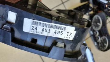 24451495TK PŘÍSTROJOVÁ DESKA BUDÍKY OPEL ASTRA G II 1.6 BENZÍN