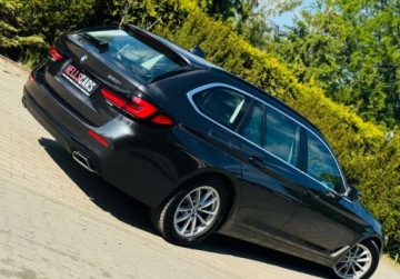 BMW Seria 5 G30-G31 Touring Facelifting 2.0 520i 184KM 2021 BMW Seria 5 LIFT Virtual Panorama SportLine Bi Led Serwis Gwarancja Max Op, zdjęcie 9