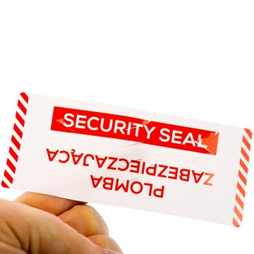 Охранные пломбы 120х50мм 100