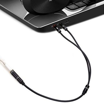 Кабель-переходник Mini Jack 3,5 мм НАУШНИКИ МИКРОФОН