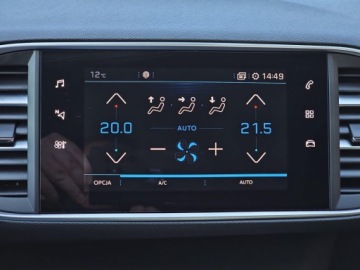 Peugeot 308 II Hatchback Facelifting 1.5 BlueHDI 130KM 2021 Peugeot 308 1WŁ. SalonPL FV23% Virtual Cockpit Czu, zdjęcie 24