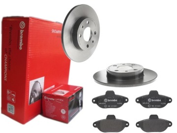 TARCZE KLOCKI BREMBO FIAT SEICENTO PUNTO PANDA