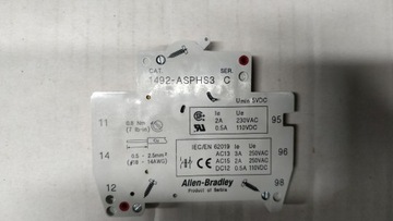Styk pomocniczy Allen Bradley 1492-ASPHS3