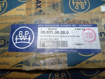 РЕМКОМПЛЕКТ ПРУЖИНЫ ПРУЖИНА BPW 0980106280