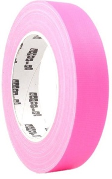 TAŚMA FLUORESCENCYJNA 24MM X 25M GAFER FLUO RÓŻOWA