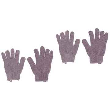 RĘKAWICE DO KĄPIELI ZŁUSZCZAJĄCE DO TWARZY 2 PARY