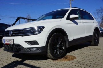 Volkswagen Tiguan II SUV 2.0 TDI 150KM 2018 Volkswagen Tiguan 2.0 TDI CR 150 KM, 4x4, DSG, Navi, Kamera, FV23, Salon P, zdjęcie 4