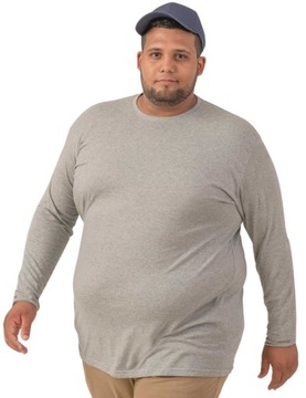 Удобная футболка с длинными рукавами, Хлопок, Сертификат, цвет М, серый