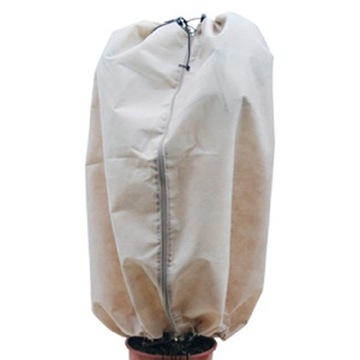 Płaszcz termiczny z włókniny L W:250xS:180cm ⌀120cm z zamkiem błyskawicznym