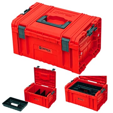 SKRZYNKA NARZĘDZIOWA Qbrick System PRO Toolbox 2.0 Red Ultra HD Custom