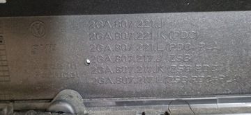 ZDERZAK VW T-ROC W KOLOR LC9X PDCX4 BEZ MALOWANIA KOMPLETNY IDEAŁ