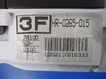 HONDA HR-V I BENZÍN PŘÍSTROJOVÁ DESKA HR-0265-015 EVROPA