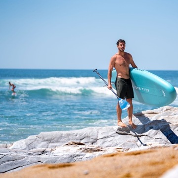 Wiosło SUP Aqua Marina Pastel Navy Hybrid Carbon