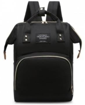 Torba do wózka organizer czarny Kobieta