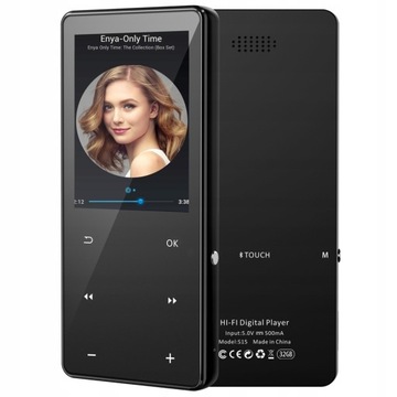 Odtwarzacz MP3 MP4 z Bluetooth 5.0 32GB