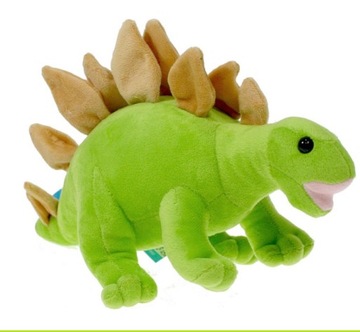 STEGOZAUR MASKOTKA PLUSZOWA zielony DINO NA PREZENT TUterazKUPUJE