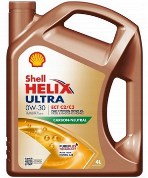 SHELL HELIX ULTRA ECT C2/C3 0W30 4L MB 229.52