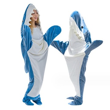 ONESIE SHARK KOSTIUM COSPLAY SHARK PIŻAMA L, XL