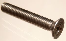 Винты М1,6х4 с потайной головкой DIN965 INOX 100 шт.