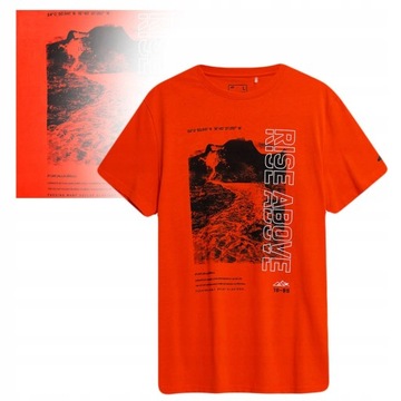 4F T-shirt Koszulka Bawełna 100% TTSHM489 L