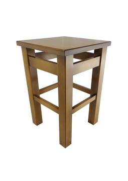 Taboret kuchenny 46 cm 30x30 prosty solidny (2205)