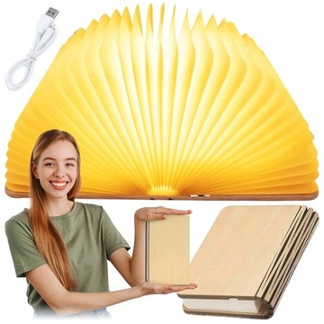 СВЕТОДИОДНЫЙ НОЧНИК ДЛЯ ДЕТЕЙ Оригинальная гениальная СКЛАДНАЯ КНИГА ДЛЯ СТОЛКА