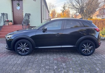 Mazda CX-3 Crossover 2.0 SKY-G 120KM 2017 Mazda CX-3 2,0 120KM FULL LED Navi Key-Less Skora Bezwypadkowy Serwisowany, zdjęcie 1
