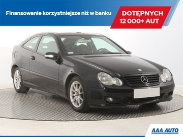 Mercedes Klasa C W203 Coupe W203 1.8 (C 200 Kompressor) 163KM 2005 Mercedes C C 200 Kompressor , Klima, Klimatronic