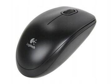 Mysz przewodowa Logitech B100 czarna USB 800 DPI