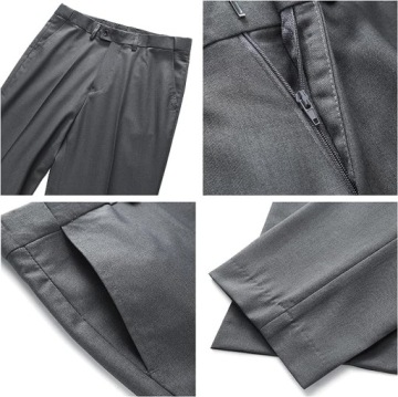 МУЖСКОЙ ТЕМНО-СЕРЫЙ КОСТЮМ KUDMOL С ЖИЛЕТОМ XL