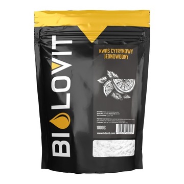 Bilovit Kwasek cytrynowy 1000 g 1 kg jednowodny