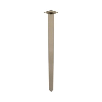 Noga meblowa kwadratowa 80cm INOX