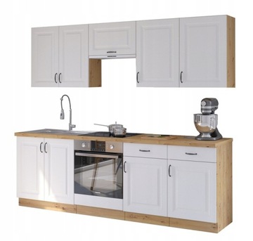 Meble kuchenne STILO 240 Biały mat