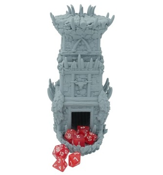 Башня для игры в кости в крепости орков — Башня для игры в кости Светло-серая