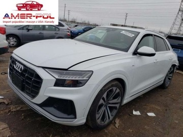 Audi Q8 2022, 3.0L, 4x4, uszkodzony tyl