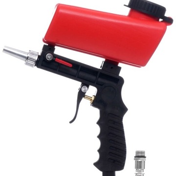PISTOLET DO PIASKOWANIA SODOWANIA PIASKARKA MOCNY