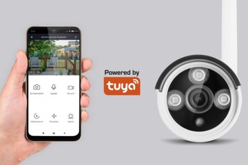 Kamery bezprzewodowe WiFi REJESTRATOR do kamer MONITORING aplikacja Tuya