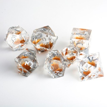 НАБОР «ПЕСОК В ГЛАЗАХ» ИЗ 7 ЖИДКИХ КУБИКОВ ДЛЯ РПГ