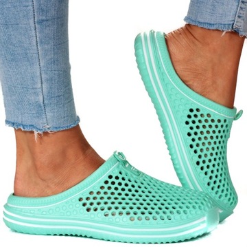 ЖЕНСКИЕ ТАПОЧКИ CROKS ЛЕГКИЕ САБО ИЗ ПЕНЫ