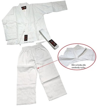 Каратега КИМОНО КАРАТЭ Энеро с поясом - 120 см