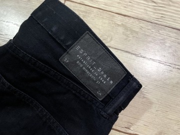 ESPRIT DENIM Spodnie Męskie czarne IDEAŁ W31 L32