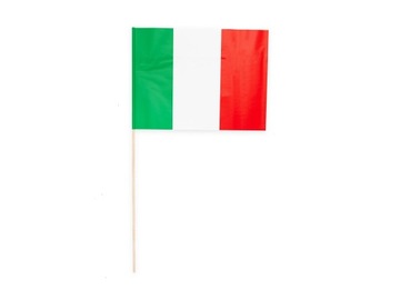 Flaga Włoch na patyku Włochy Italia 20x30cm 10 szt.
