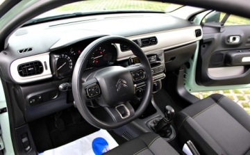 Citroen C3 III Hatchback 1.2 PureTech 68KM 2018 Citroen C3 1.2 i Bez klimatyzacji Tempomat 1 rok gwarancji w cenie, zdjęcie 8