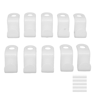 50 шт. Вешалки для одежды, компактные соединительные крючки MS