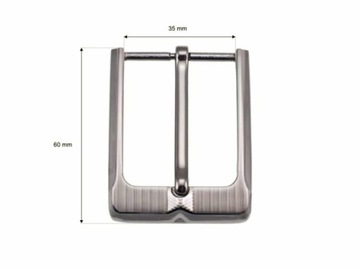 Klamra do paska Metalowa Odlewana 35mm